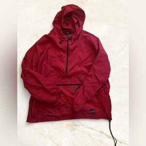 Vintage L.L Bean Red and Black Windbreaker XXL